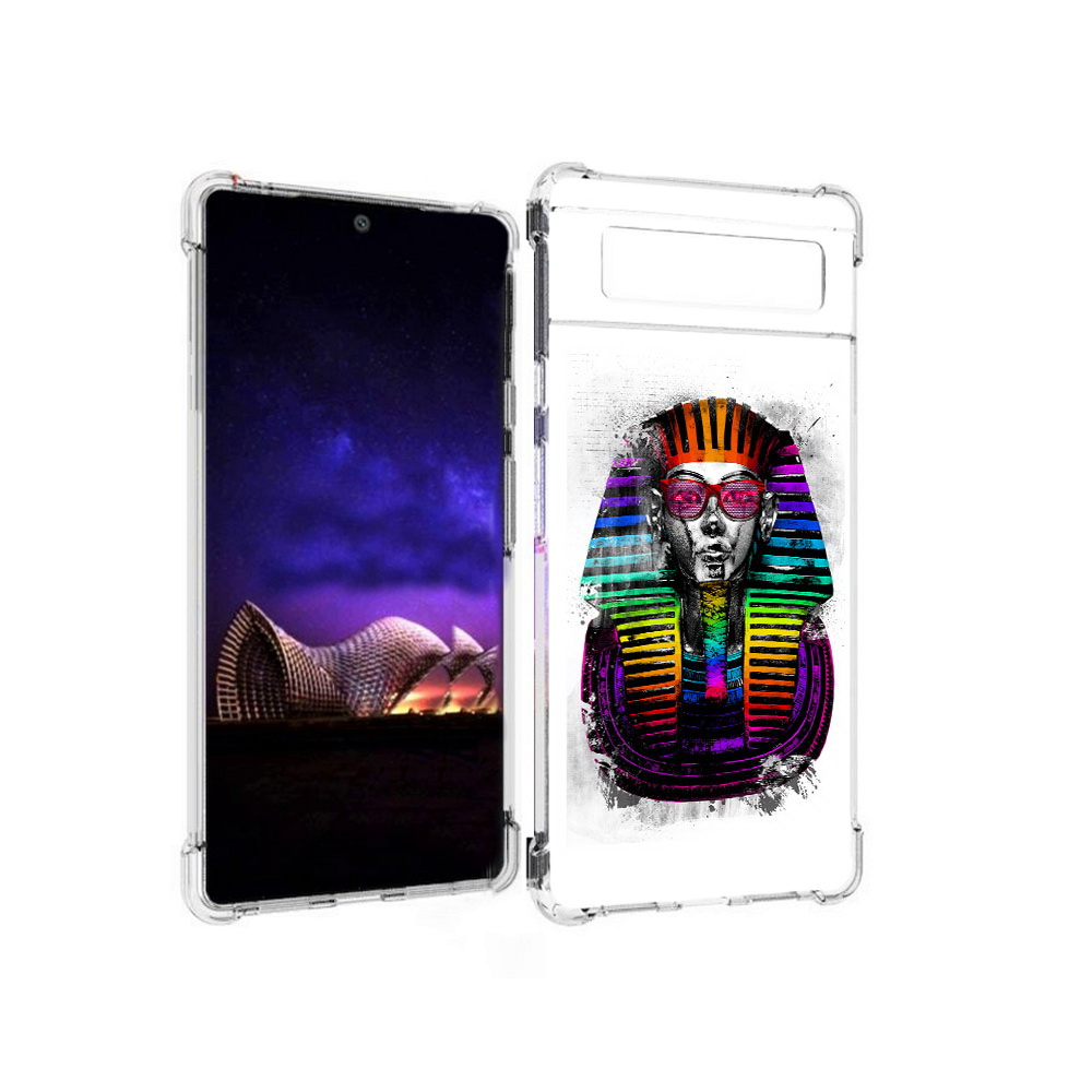 

Чехол MyPads Tocco для Google Pixel 6 модная богиня, Прозрачный, Tocco