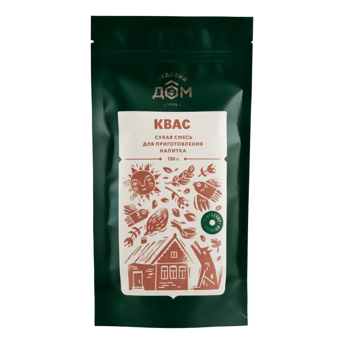 

Квас Медовый дом растворимый 150 г