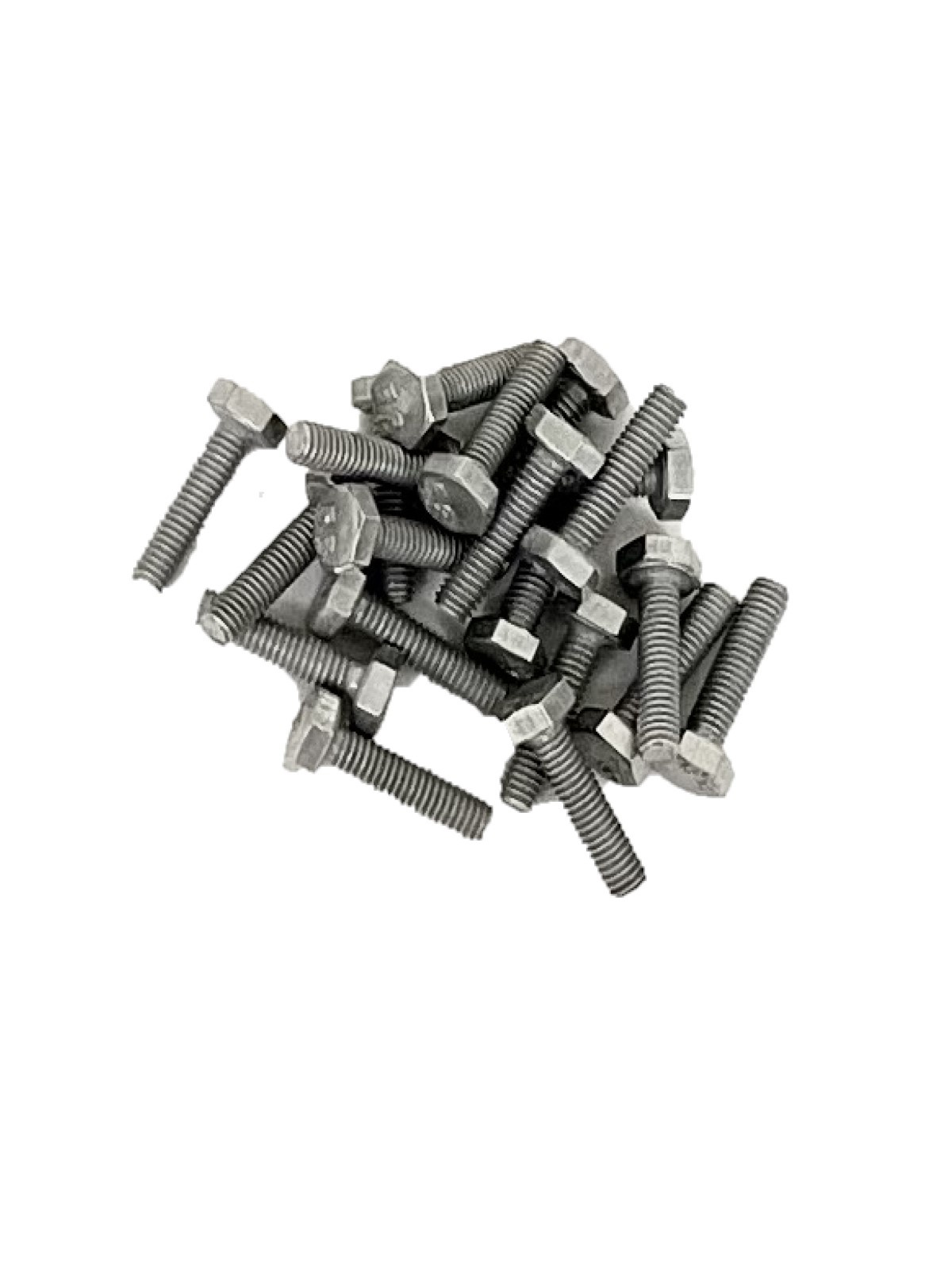 фото Болт 5х10 с шестигр. головкой din 933, цинк кл.пр.8.8 (50шт) миксс