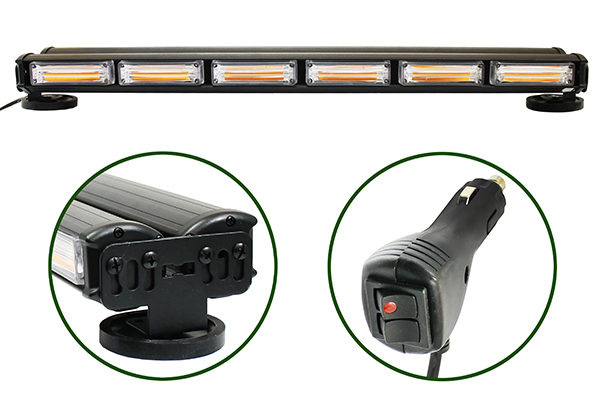 

Маяк проблесковый светодиодный 10-30 V (48W, LED COB 12x4W, L-685мм) AT AT14323
