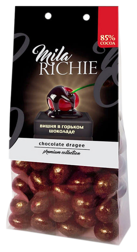 

Драже Mila Richie Вишня в горьком шоколаде 150 г