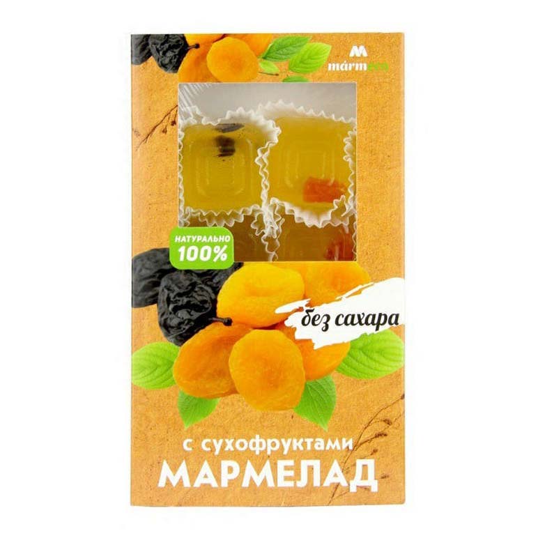 

Мармелад Marme с сухофруктами без сахара 170 г