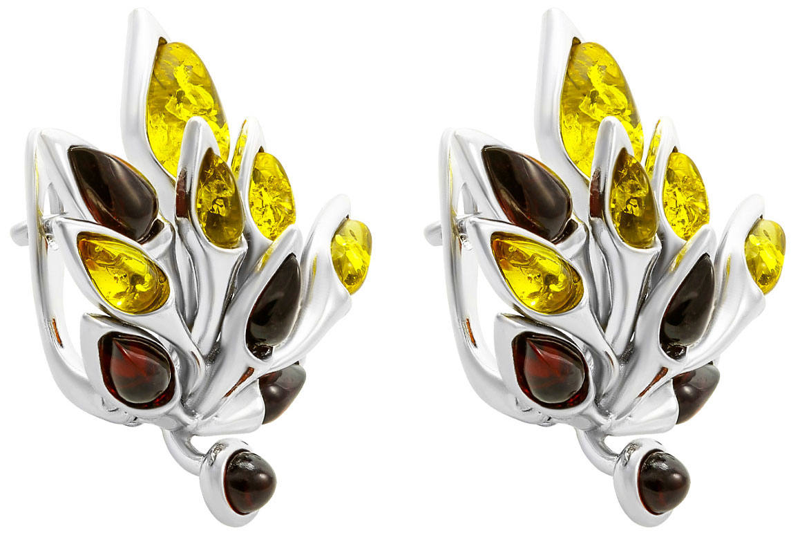 

Серьги из серебра с янтарем Darvin 929061080AA, 929061080AA
