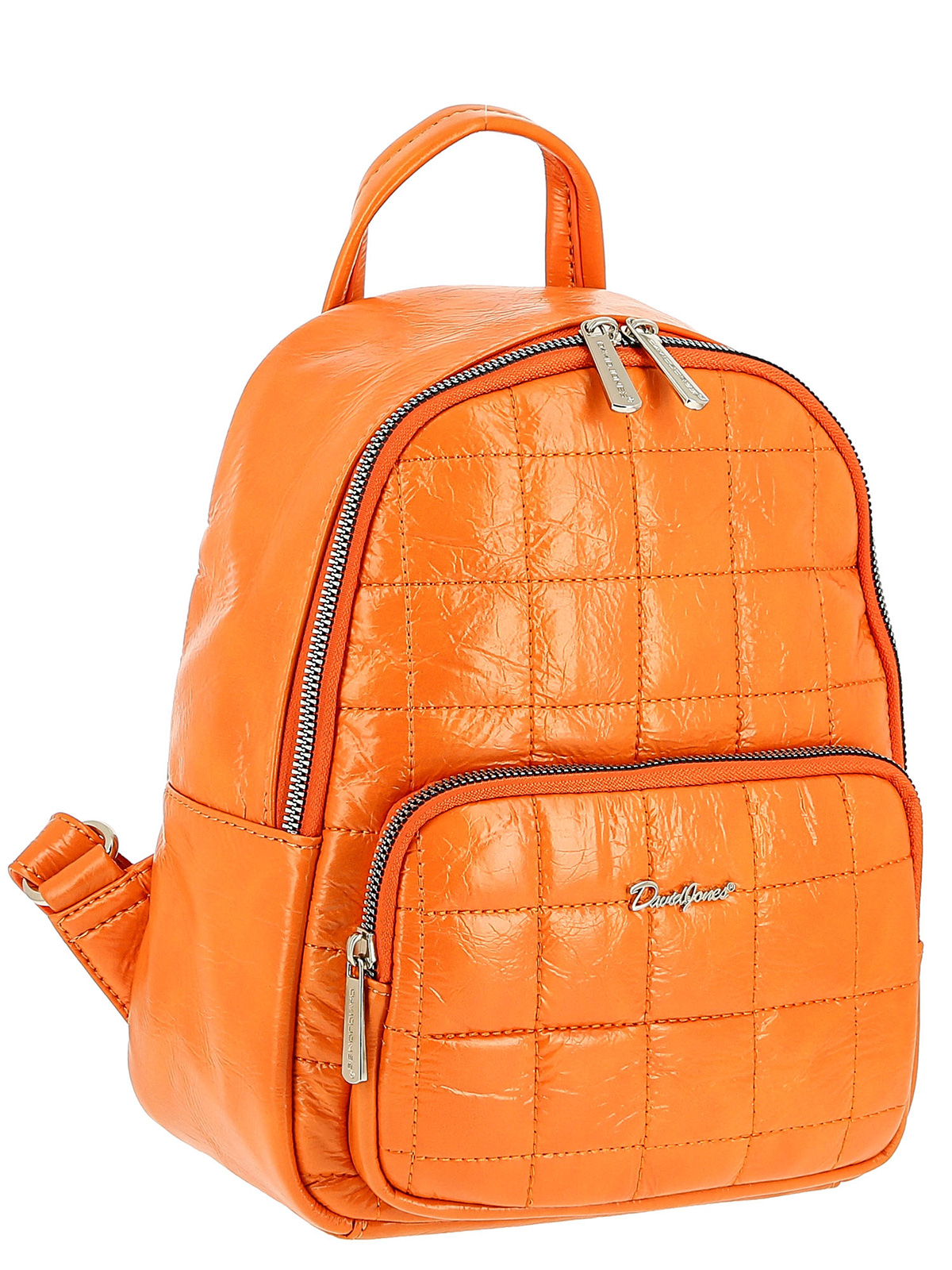 фото Рюкзак женский david jones 6917-4dd оранжевый, 26х21х11 см