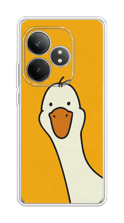 

Чехол Case Place на Realme GT 6T "Утка на желтом фоне", Желтый;красный, 2517550-1