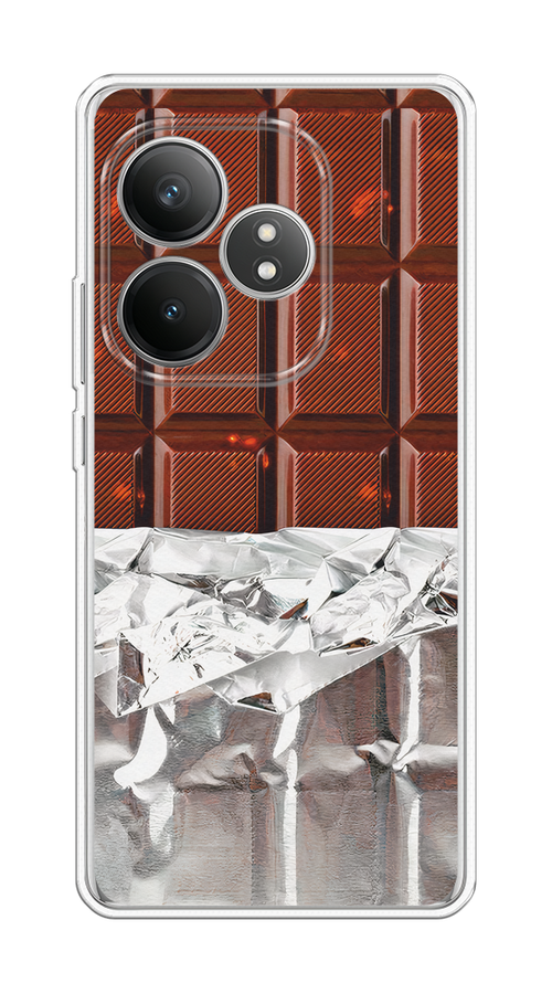 

Чехол Case Place на Realme GT 6T "Шоколад в обертке", Коричневый, 2517550-1