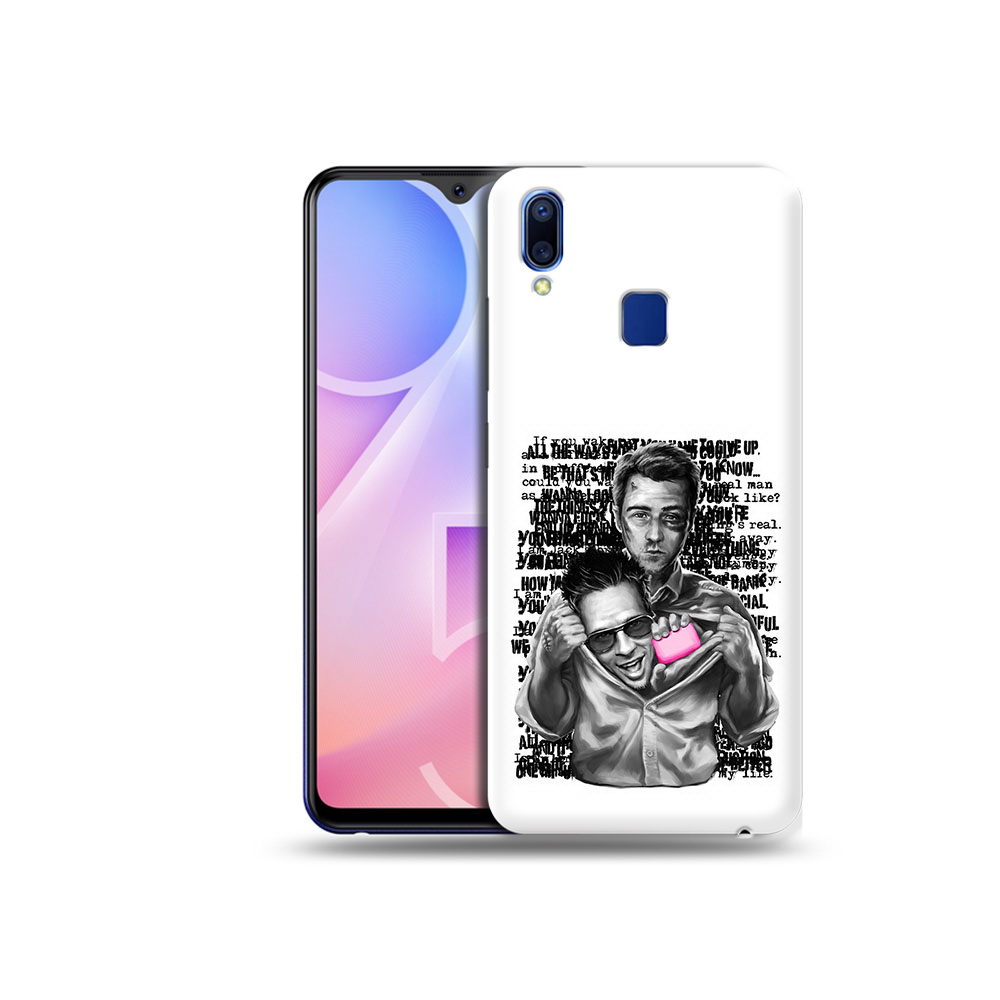 

Чехол MyPads Tocco для Vivo Y95 бойцовский клуб (PT122996.436.242), Прозрачный, Tocco