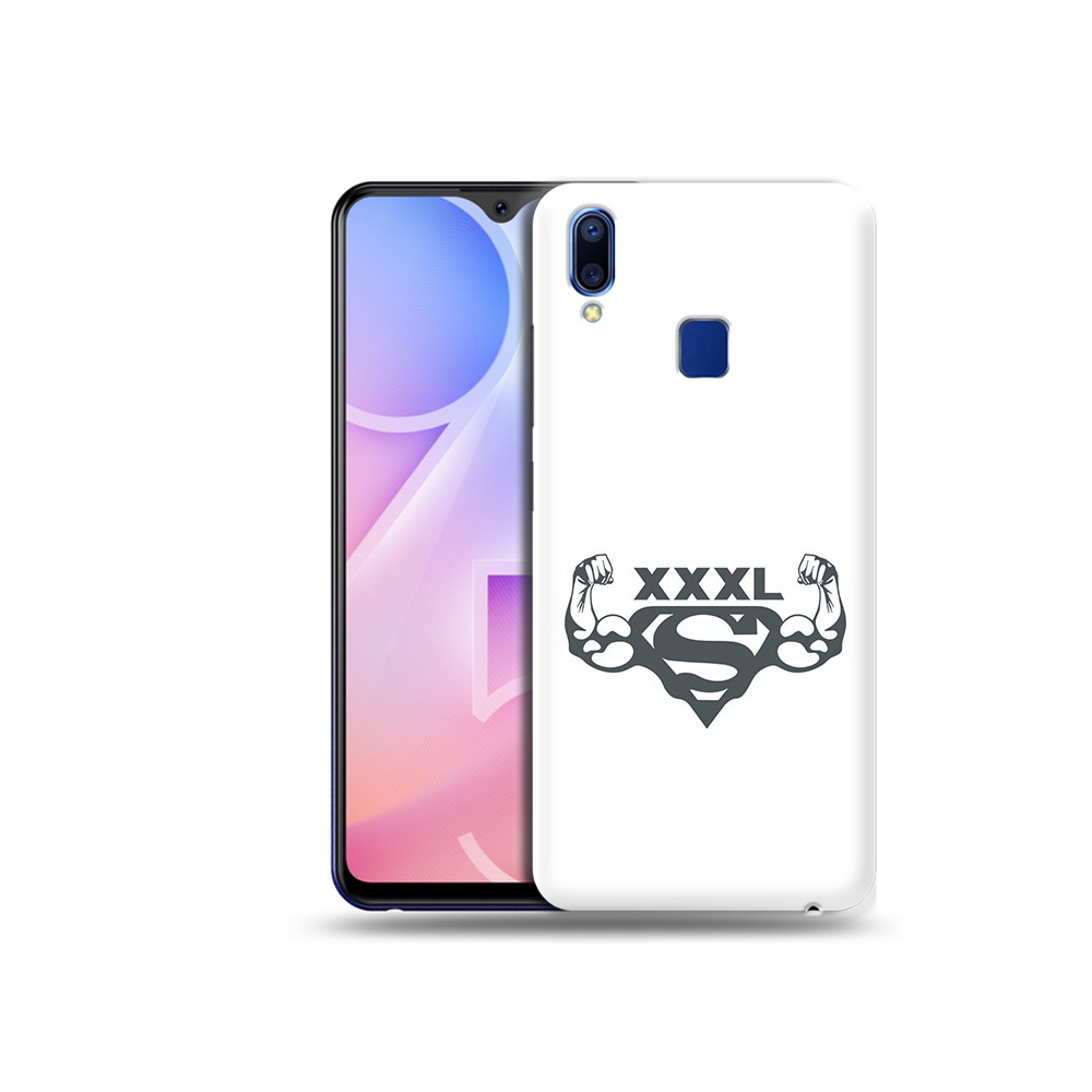 

Чехол MyPads Tocco для Vivo Y95 бодибилдинг супермен (PT122996.436.237), Прозрачный, Tocco