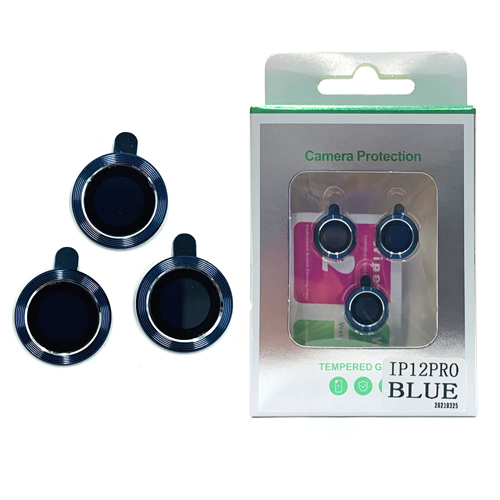 Защитное стекло на камеру для iPhone 12 Pro (6.1) Blue