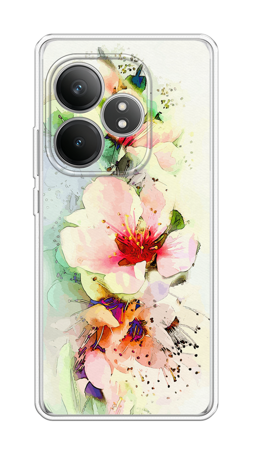 

Чехол Case Place на Realme GT 6T "Нежные цветы", Зеленый;розовый, 2517550-1