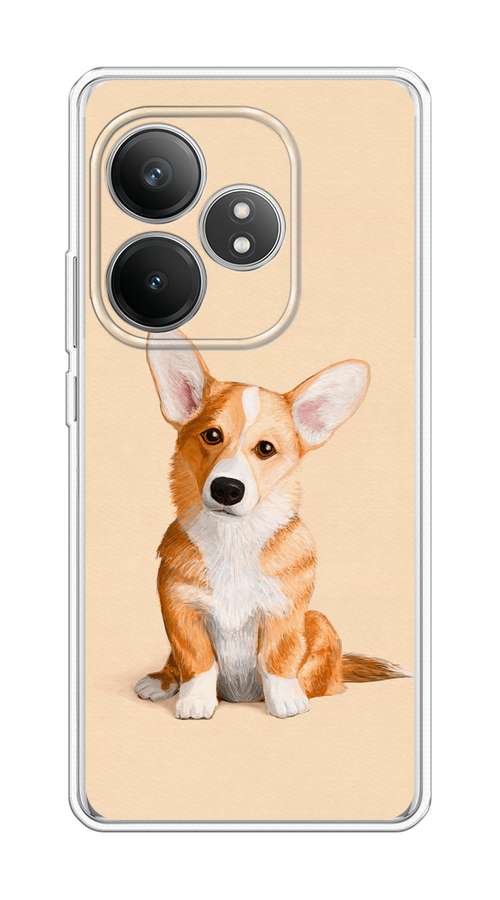 

Чехол Case Place на Realme GT 6T "Грустный Корги", Коричневый;бежевый, 2517550-1