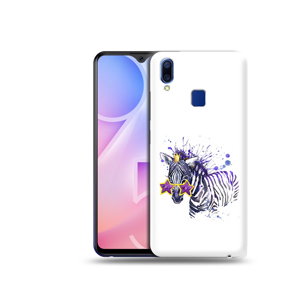 

Чехол MyPads Tocco для Vivo Y95 акварельная зебра (PT122996.436.215), Прозрачный, Tocco