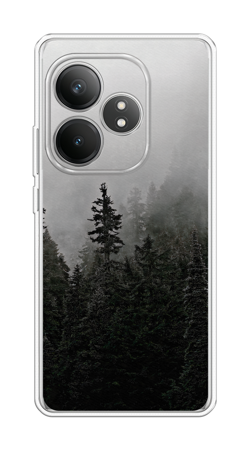 

Чехол Case Place на Realme GT 6T "Туманный лес", Серый;черный, 2517550-1