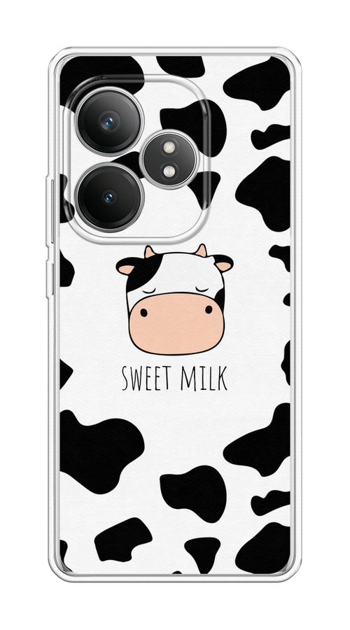 

Чехол Case Place на Realme GT 6T "Sweet milk", Розовый;белый;черный, 2517550-1