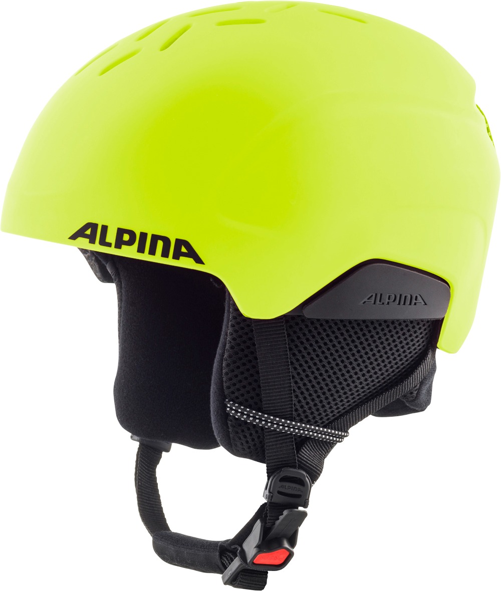 фото Зимний шлем alpina 2022-23 pizi neon-yellow matt (см:51-55)