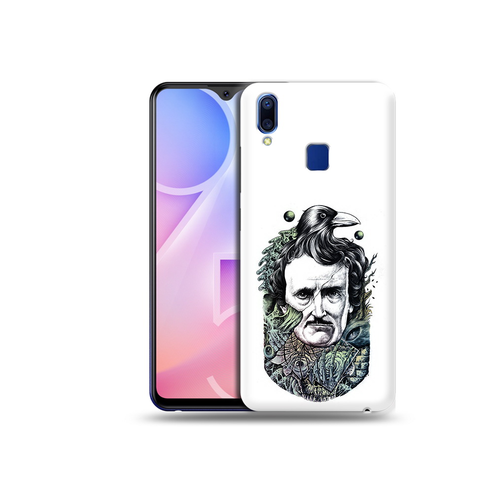 

Чехол MyPads Tocco для Vivo Y95 Эдгар Аллан с вороном (PT122996.436.203), Прозрачный, Tocco