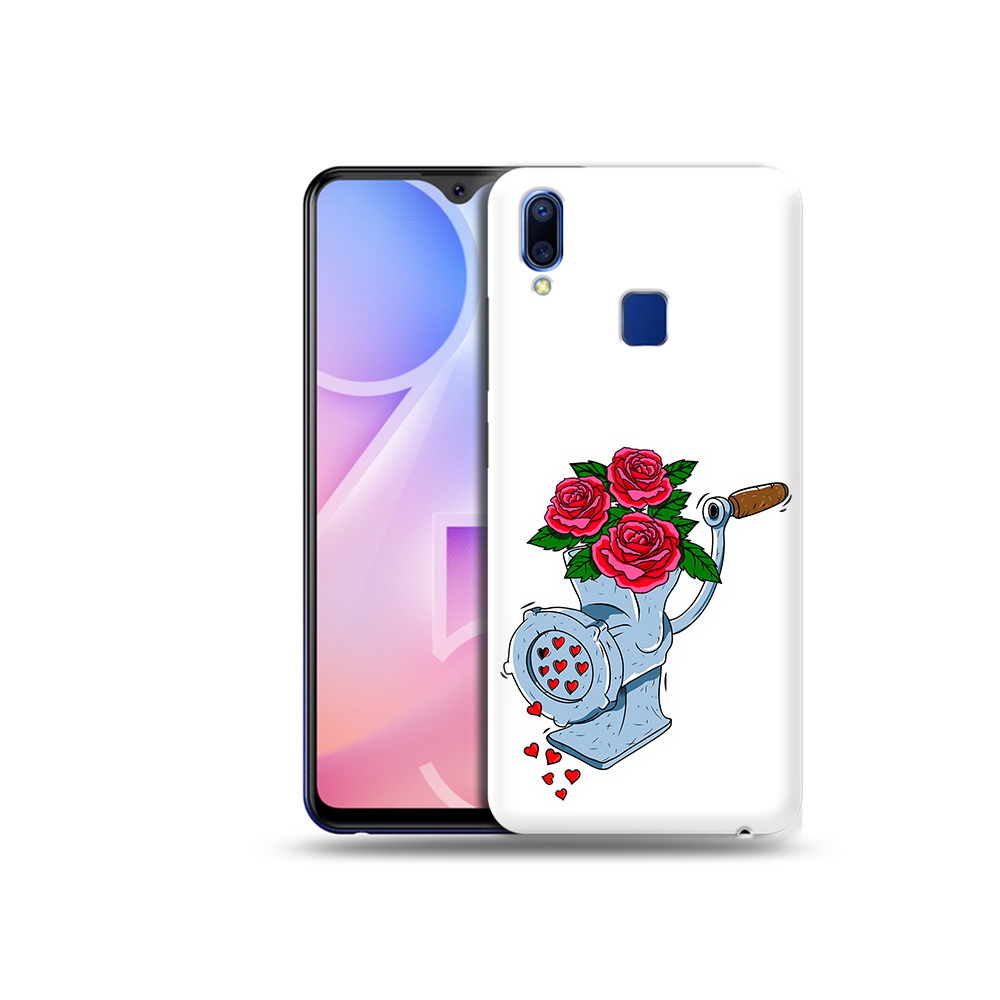 

Чехол MyPads Tocco для Vivo Y95 Цветочные сердца (PT122996.436.199), Прозрачный, Tocco