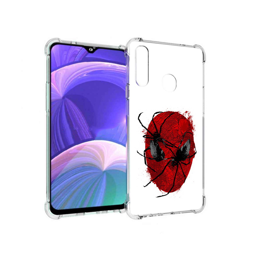 

Чехол MyPads Tocco для Samsung Galaxy A20s человек паук (PT139755.554.673), Прозрачный, Tocco