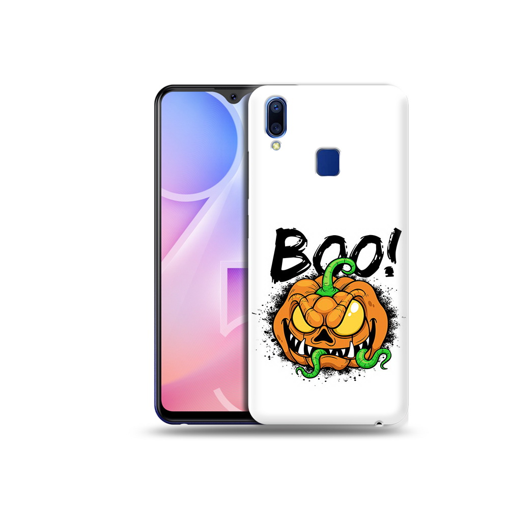 

Чехол MyPads Tocco для Vivo Y95 Хэллоуин бу (PT122996.436.193), Прозрачный, Tocco