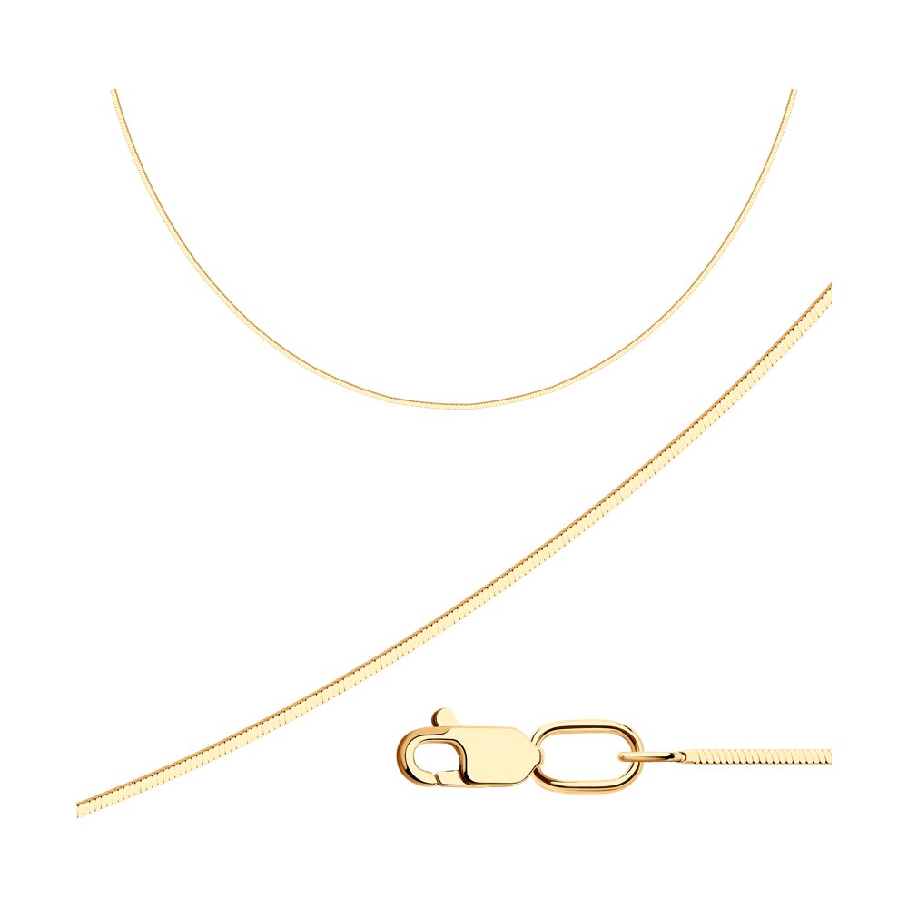 

Цепочка из серебра 45 см SOKOLOV 988010304-29, 988010304-29