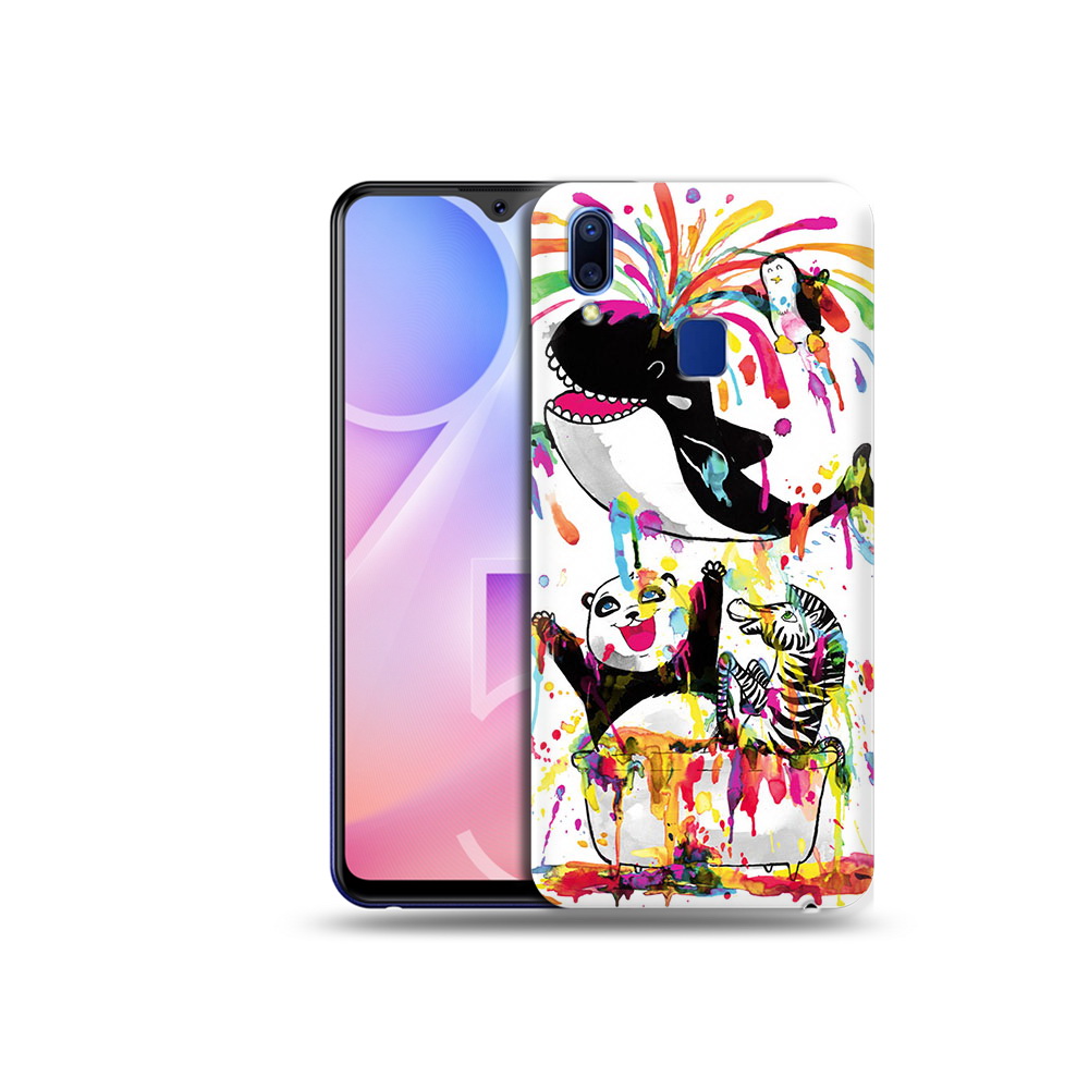 

Чехол MyPads Tocco для Vivo Y95 Хиппи кит (PT122996.436.191), Прозрачный, Tocco