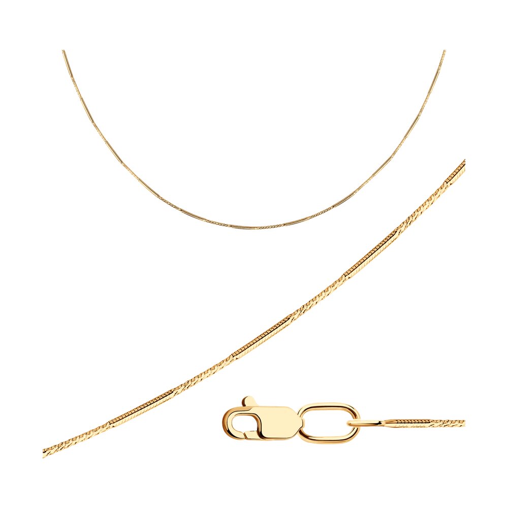

Цепочка из серебра 40 см SOKOLOV 988010300-32, 988010300-32