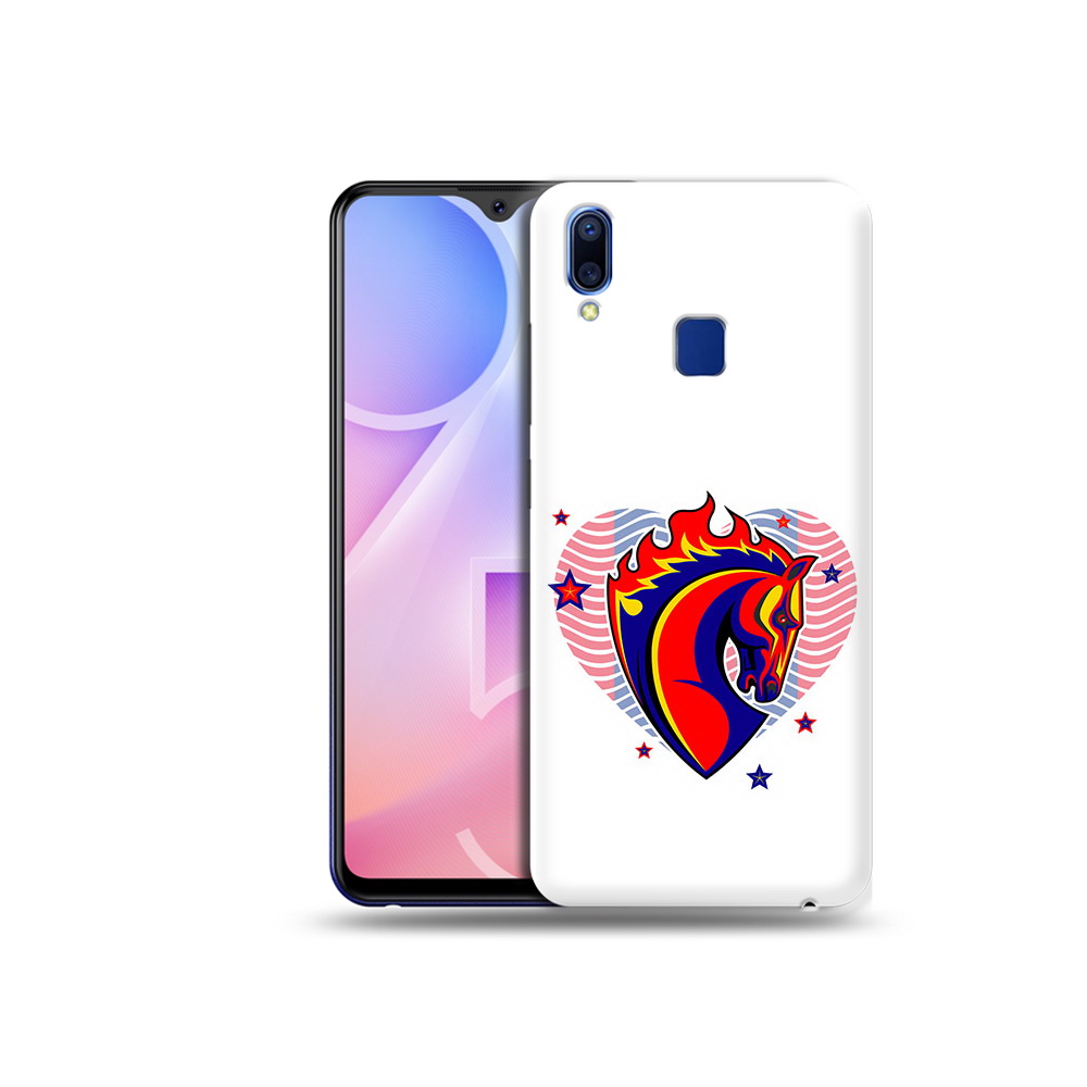 

Чехол MyPads Tocco для Vivo Y95 ФК ЦСЛ Лошадь (PT122996.436.180), Прозрачный, Tocco
