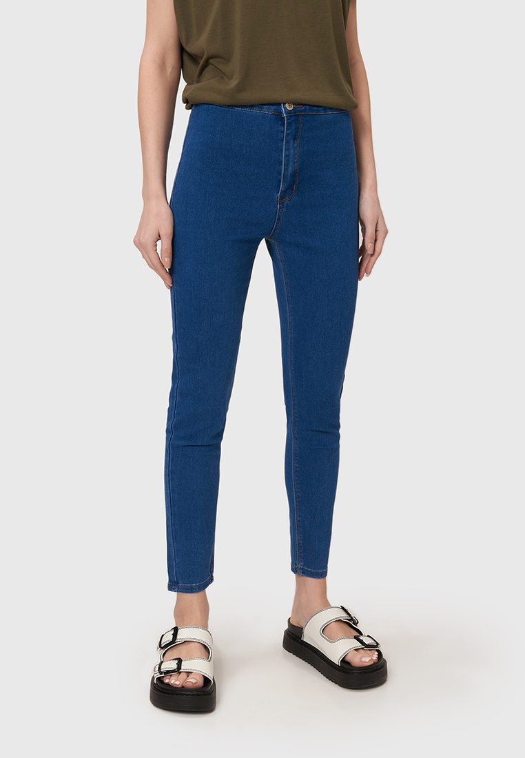 

Джинсы женские Modis M211D00017S552F03 синие XS, M211D00017S552F03