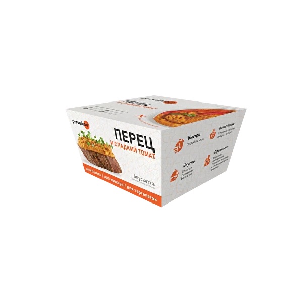 фото Паштет perva vegan с болгарским перцем и томатами, 100 г