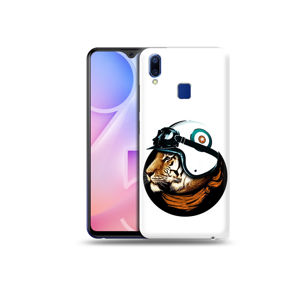 

Чехол MyPads Tocco для Vivo Y95 Тигр в шлеме (PT122996.436.171), Прозрачный, Tocco