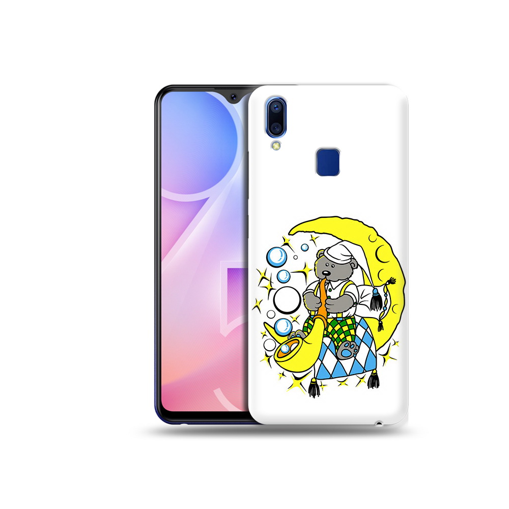 

Чехол MyPads Tocco для Vivo Y95 Сырная луна (PT122996.436.167), Прозрачный, Tocco