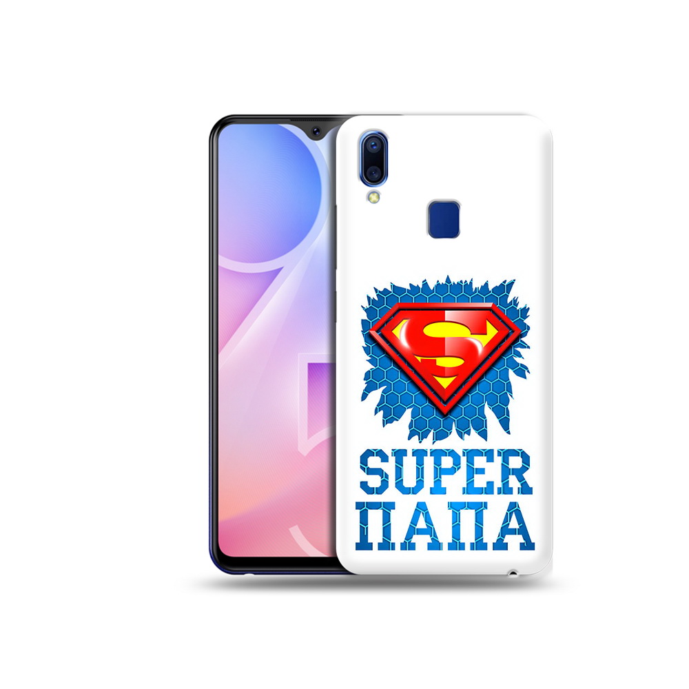 

Чехол MyPads Tocco для Vivo Y95 Супер Папа (PT122996.436.165), Прозрачный, Tocco
