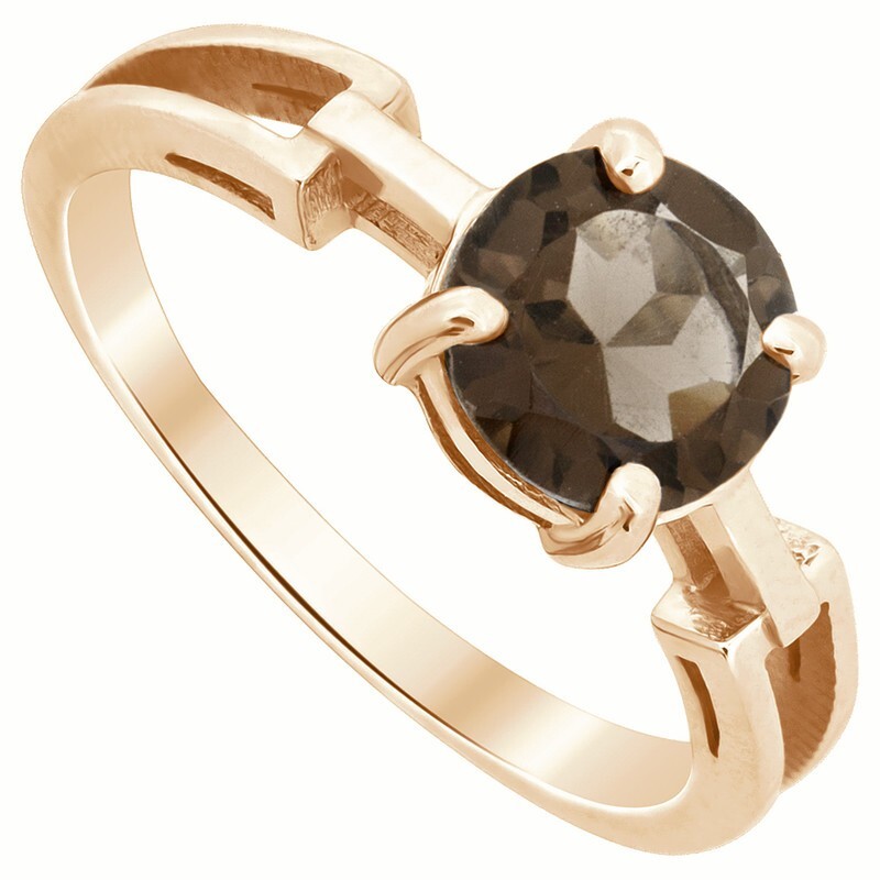 

Кольцо из серебра с раухтопазом р., LAZURIT-ONLINE 663402, 663402