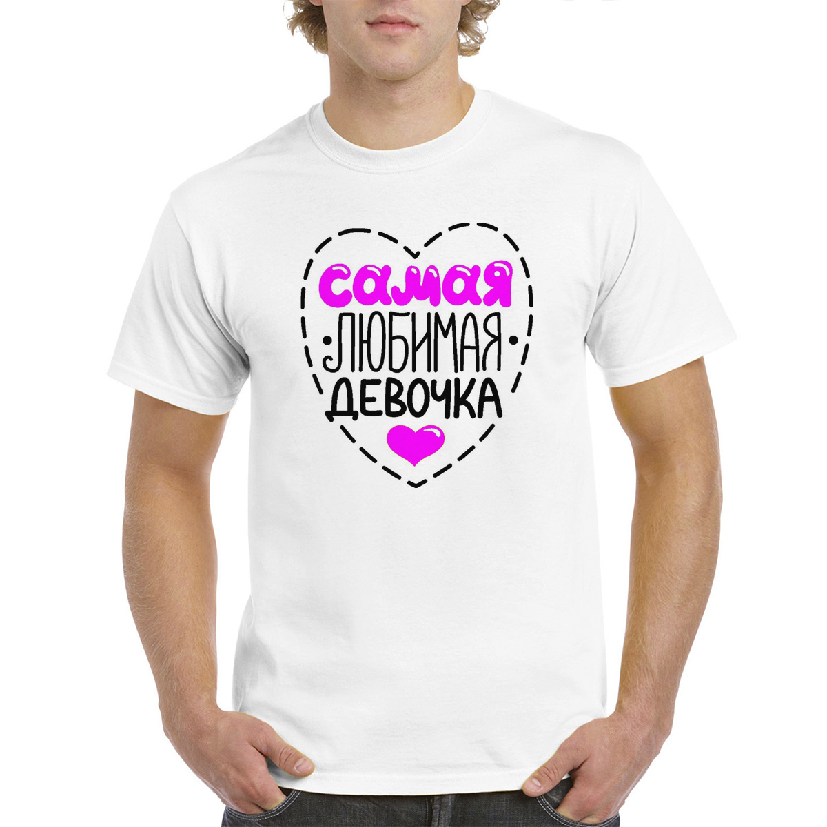 

Футболка женская CoolPodarok M0114165 белая 58 RU, Белый, M0114165