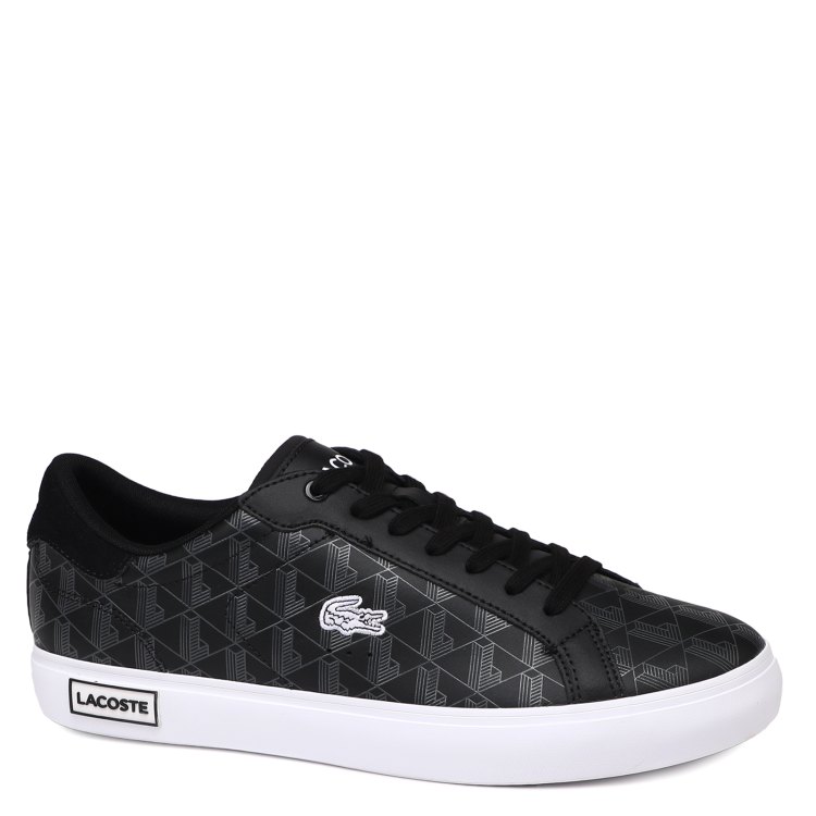 

Кеды мужские Lacoste 747SMA0090 черные 45 EU, Черный, 747SMA0090