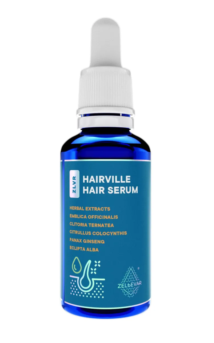 

Сыворотка для роста волос Hairville ZELЬEVAR, хэйр
