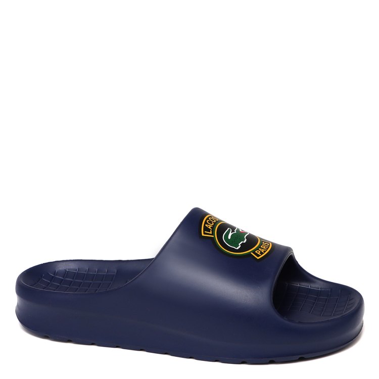 

Сланцы мужские Lacoste 747CMA0030 синие 39.5 EU, Синий, 747CMA0030