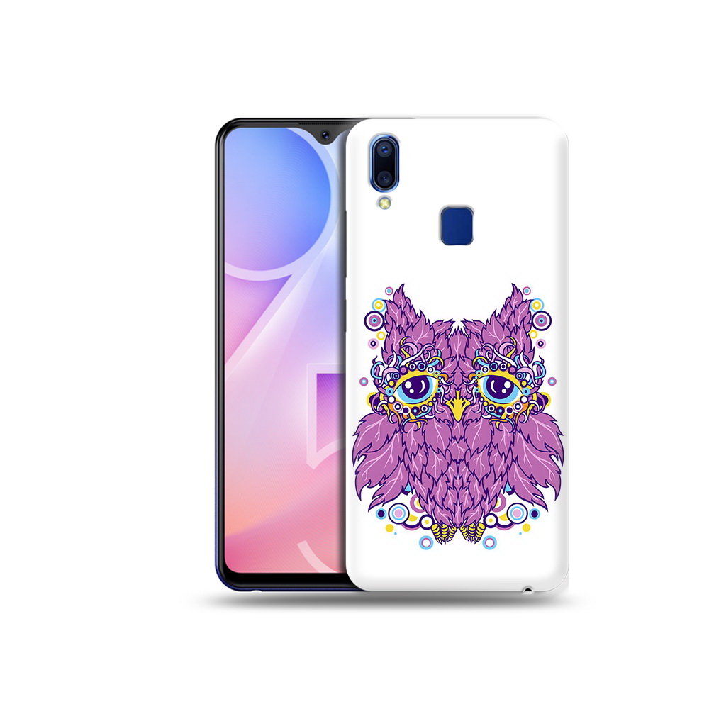 Чехол MyPads Tocco для Vivo Y95 Розовая сова (PT122996.436.147)