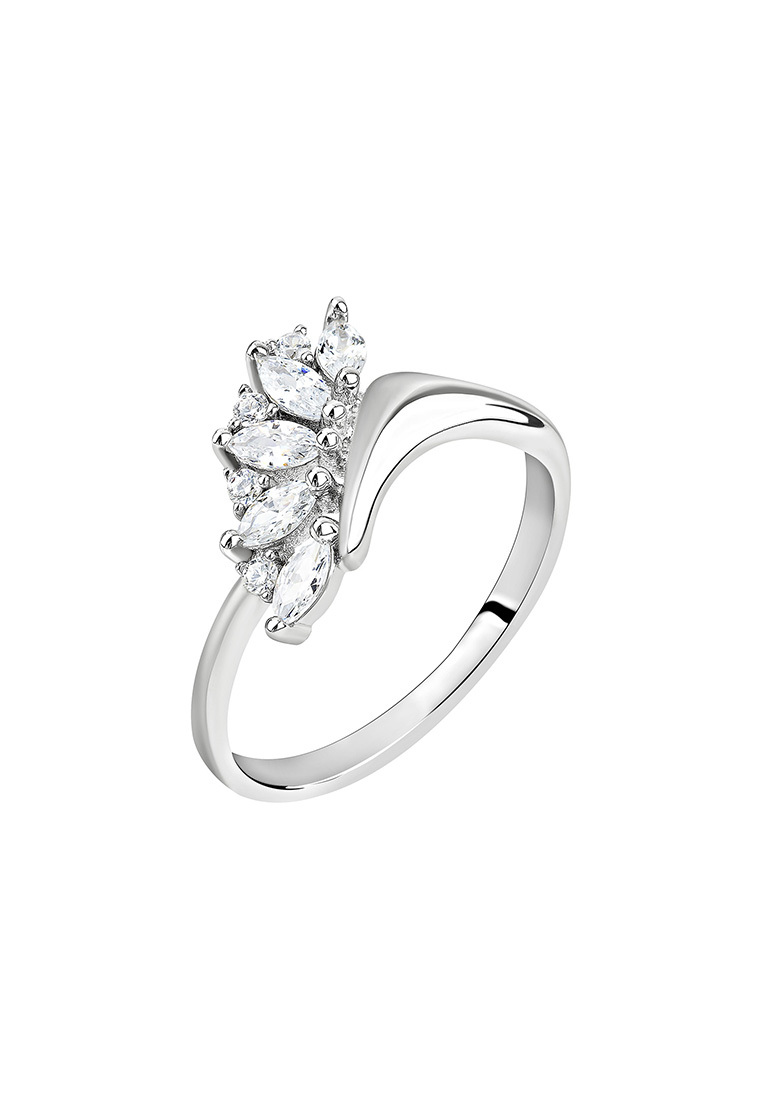 

Кольцо из серебра р.  Kari Jewelry КЛ-5497, фианит, КЛ-5497