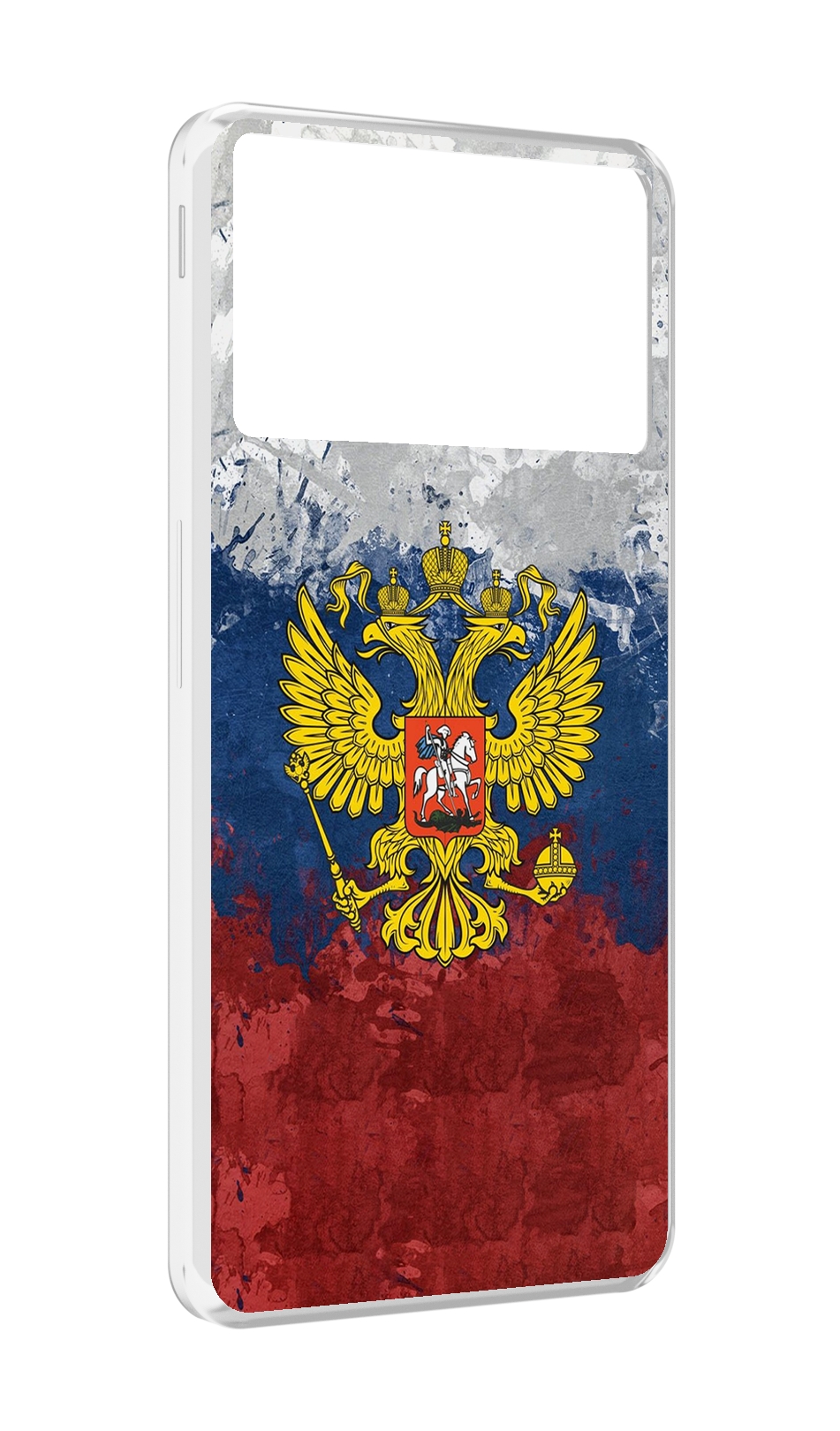 Чехол MyPads герб-России для ZTE Nubia Z40S Pro