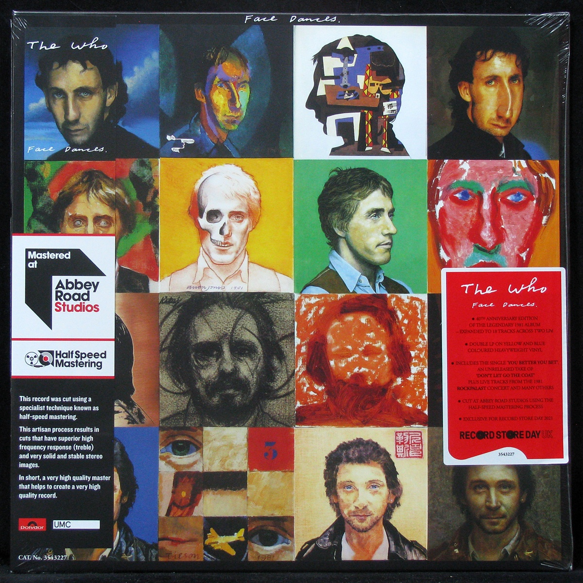 LP Who - Face Dances (2LP,coloured vinyl) UMC (306521)