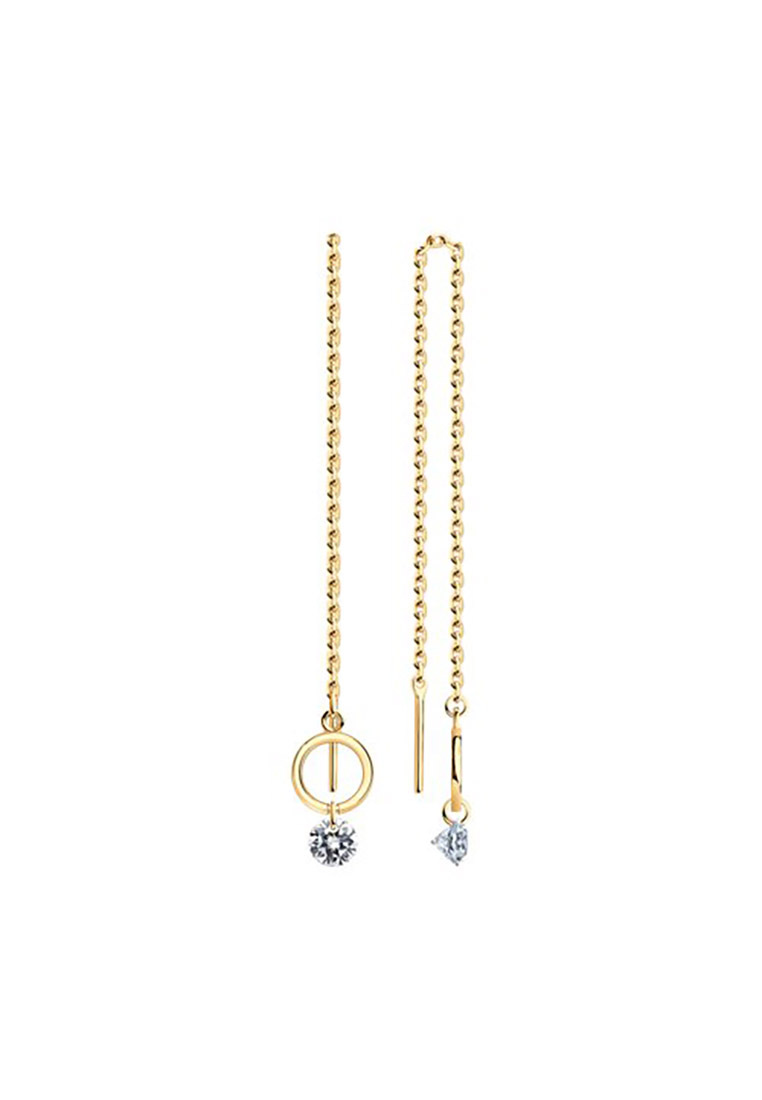 

Серьги из серебра с фианитом SOKOLOV 93022157, 93022157_k