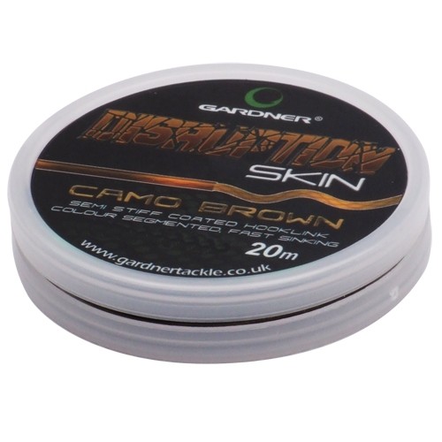 

Поводочный материал Gardner Disruption mud brown 15lb