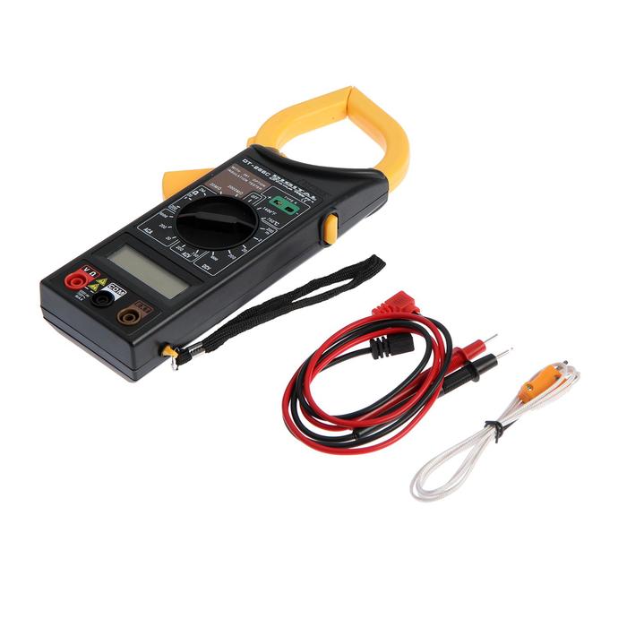 

Токовые клещи ТУНДРА, 266C, ACV/DCV, ACA, 200-2МΩ, изоляции 20-2000MΩ, 0-750°C