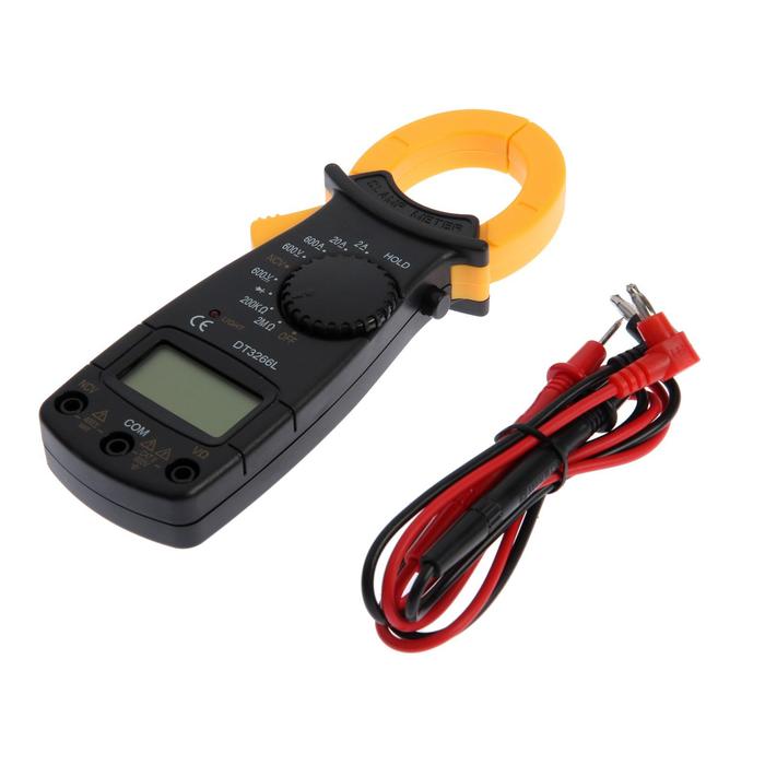 

Токовые клещи ТУНДРА, DT3266L, ACV/DCV, ACA, 2K-200M, прозвон, подсветка