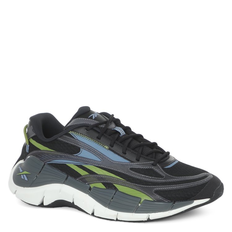 

Кроссовки мужские Reebok Zig Kinetica 2.5 черные 45 EU, Zig Kinetica 2.5