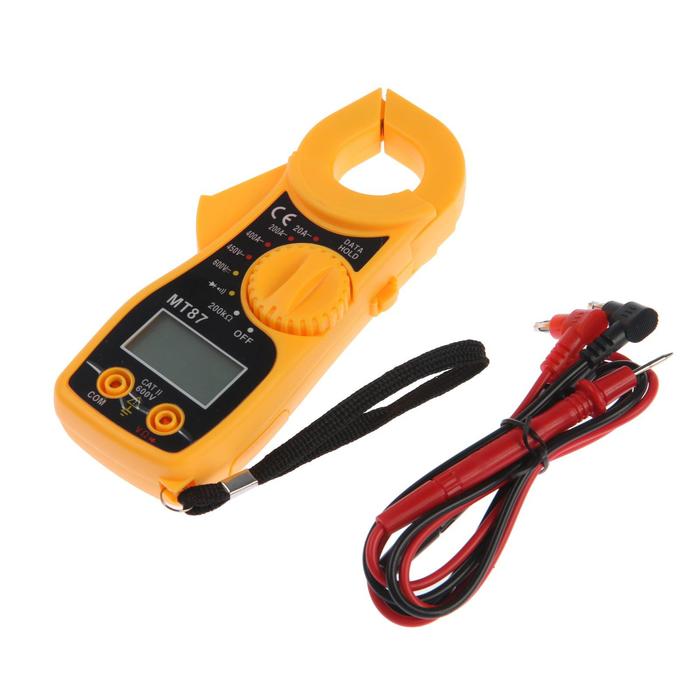 

Токовые клещи ТУНДРА, MT 87, ACV/DCV, ACA, 200KΩ, прозвон