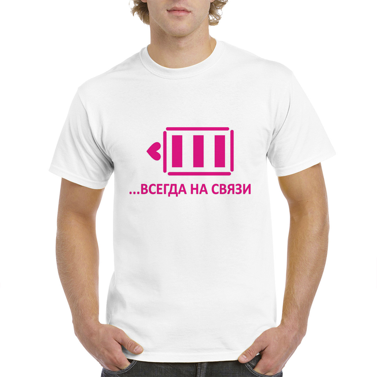 

Футболка унисекс CoolPodarok M0114092 белая 58 RU, Белый, M0114092