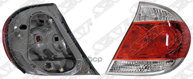 

Фонарь Задний Toyota Camry 04-06 Rh (правый) 4 Лампочки Sat арт. ST-312-1958R