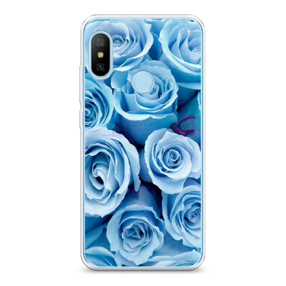 

Чехол Awog на Xiaomi A2 Lite/Redmi 6 Pro "Лазурные розы", Разноцветный, 34050-8
